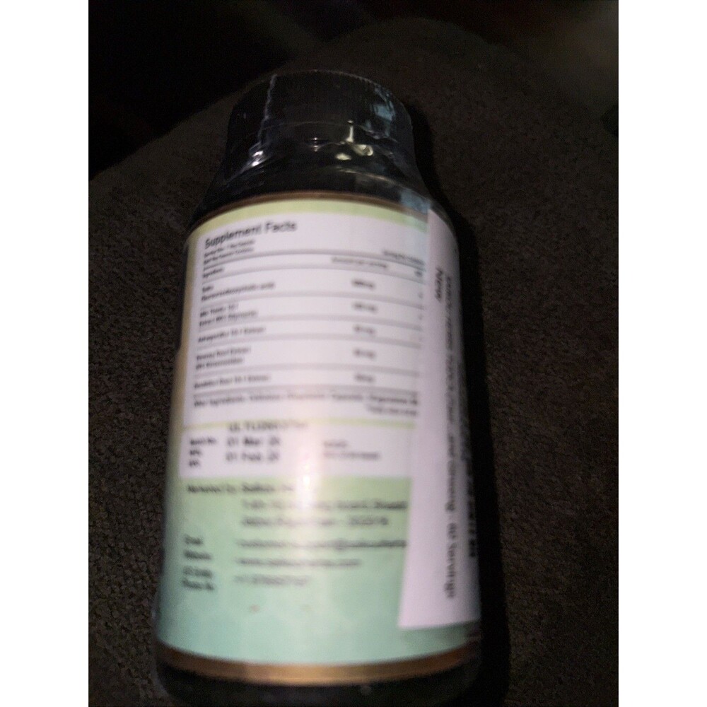 TUDCA 750mg - 5 in 1 w/ Milk Thistle, Ashwagandha,Dandelion and Ginseng - 60Ct - Picture 3 of 4